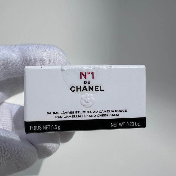 N°1 de Chanel Red Camellia Lip and Cheek Balm New in Box 6.5g #7 Vibrant Coral - Picture 5 of 10